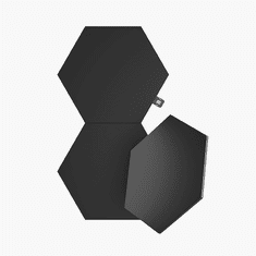 Nanoleaf Shapes Black Hexagon fénypanel készlet (3db) (NL42-0101HX-3PK)
