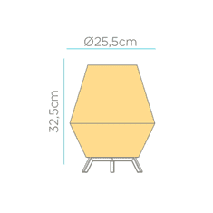 NEW GARDEN Sisine 30 Vezeték nélküli dekor lámpa (LUMSIS030XXWLNW)