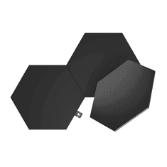 Nanoleaf Shapes Black Hexagon fénypanel készlet (3db) (NL42-0101HX-3PK)