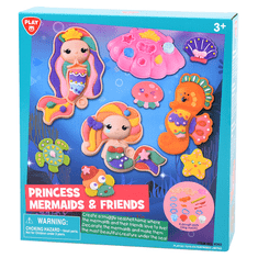Playgo Playgo: Sellőhercegnők és barátaik gyurmakészlet (8362) (8362)