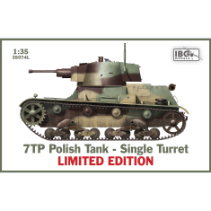 IBG-Models IBG 7TP Single Turret lengyel tank műanyag modell (1:35) (35074L)
