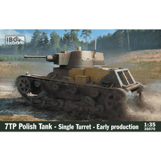 IBG-Models 35070 7TP Single Turret Early Production lengyel tank műanyag modell (1:35) (35070)