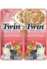 Churu Cat Twin Pack tonhal és csirke húslevesben 80g