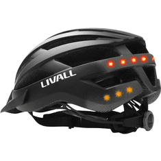 Livall MT1NBL Kerékpáros Sisak - Fekete (L 58-62cm) (MT1NBL)