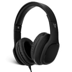 V7 HA701-3EP Vezetékes 2.0 Fejhallgató Fekete