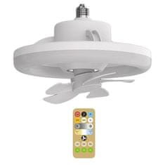 HOME & MARKER® Mennyezeti ventilátor lámpa, LED, távirányítós - FANGLO