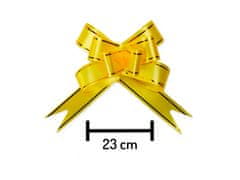 LAALU.cz 10 darabos szalag készlet: szalagok sárga 47 cm