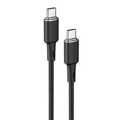 AceFast C2-03 USB-A - USB-C kábel 1.2m fekete (C2-03 black)