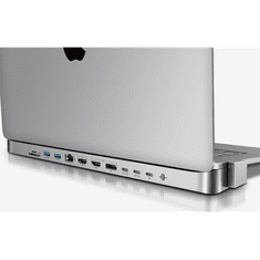 INVZI USB-C dokkoló állomás MacBook Pro 16-hoz ezüst (MH01-13) (MH01-13)