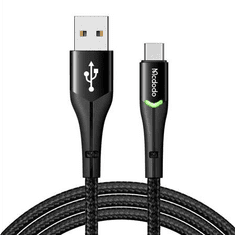 Mcdodo Magnificence USB -A - USB-C kábel 1m fekete (CA-7960) (CA-7960)