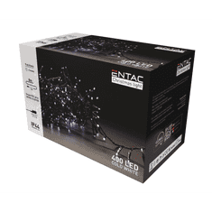 ENTAC Christmas IP44 400 LED fényfüzér CW 8m (ECL-M400CW) (ECL-M400CW)