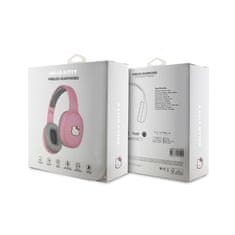 TKG Headsett: Hello Kitty- vezeték nélküli fejhallgató, pink/szürke