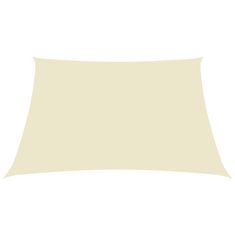 Vidaxl krémszínű téglalap alakú oxford-szövet napvitorla 4 x 5 m 135216