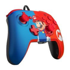 PDP Faceoff Deluxe+ Audio Switch Mario kontroller