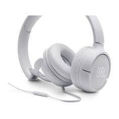 JBL JBL T500WHT mikrofonos fehér fejhallgató