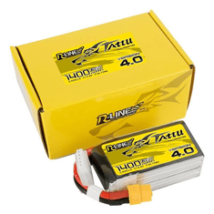 Tattu R-Line 4.0 1400mAh 14.8V 130C 4S1P XT60 akkumulátor (TAA14004S13X6) (TAA14004S13X6)