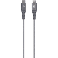 Skross Steel Line USB-C - Lighting adatkábel 120cm (SKCA0015C-MFI120CN) (SKCA0015C-MFI120CN)