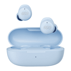 QCY T17 TWS Bluetooth mikrofonos fülhallgató kék (T17 -Light Blue)