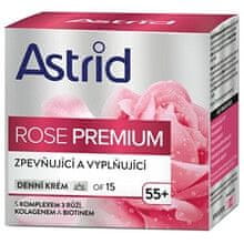 Astrid Astrid - Rose Premium Day Cream OF 15 ( 55+ ) - Zpevňující a vyplňující denní krém 50ml 