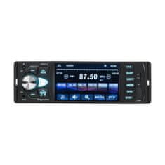 Verkgroup 12V 1DIN autórádió LCD 4x25W MP3 USB Bluetooth 4.0 + távirányító