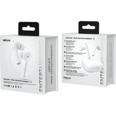 Defunc True Entertaintment TWS Bluetooth fülhallgató fehér (D4342) (D4342)