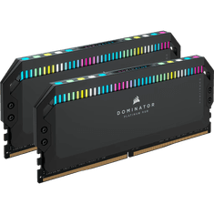 Corsair 32GB / 6000 Dominator Platinum RGB Black (Intel XMP) DDR5 RAM KIT (2x16GB) (CMT32GX5M2E6000C36)