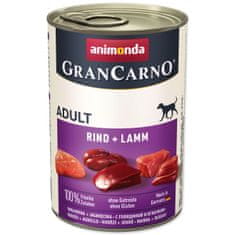 Animonda Gran Carno marhahús + bárányhús konzerv 400 g
