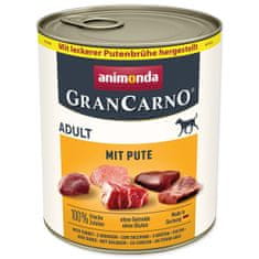 Animonda Gran Carno Adult pulykahúsos konzerv 800 g