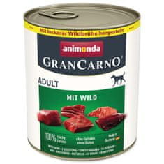 Animonda Gran Carno Adult szarvashúsos konzerv 800 g