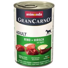 Animonda Gran Carno marhahús + szarvas + alma konzerv 400 g