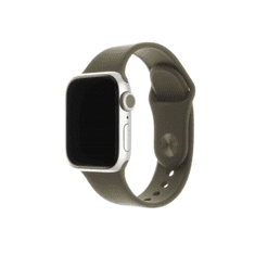 FIXED Apple Watch 38mm/40mm/41mm szilikon szíj szett olivazöld (FIXSST-436-OL) (FIXSST-436-OL)