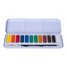 DERWENT Academy Vízfesték fém dobozban - 12 színű (2301955)