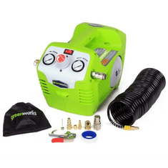 Greenworks G40AC Akkumulátoros kompresszor (akku és töltő nélkül) (4100802)