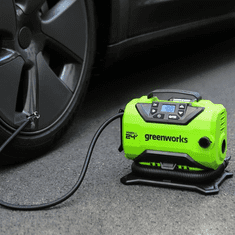 Greenworks G24IN mini Akkumulátoros kompresszor (Akku és töltő nélkül) (3400807)