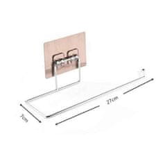 HOME & MARKER® Papírtörlő tartó, rozsdamentes acél, 27 x 7 cm - PAPERISH