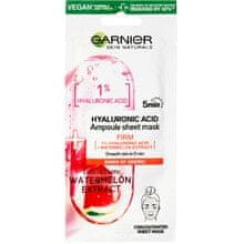 Garnier GARNIER - Skin Naturals Hyaluronic Acid Ampoule Sheet Mask - Strength of ampoules in a textile mask with hyaluronic acid and watermelon extract 15.0g 
