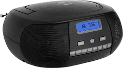 ECG CDR 500 Hordozható rádió, Fekete