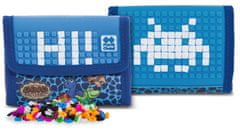 Pixie Crew Dino pixel pénztárca kék