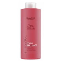 Wella Professional Sampon vékonyszálú és normál festett hajra Invigo Color Brilliance (Color Protection Shampoo) (Mennyiség 100 ml)
