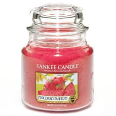 Yankee Candle gyertya üvegedénybe, Rózsaszín sárkánygyümölcs, 410 g