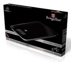 Berlingerhaus Digitális konyhai mérleg 5 kg Fekete ezüst kollekció BH-9039