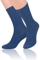 Amiatex Férfi zokni 018 jeans + Nőin zokni Gatta Calzino Strech, jeans, 43/46
