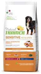TRAINER Sensitive No Gluten Adult M/M lazac, 12 kg