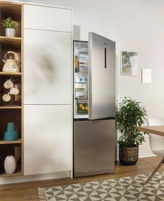 Szabadonálló kombinált hűtőszekrény Gorenje NRK6202EW4 AdaptTech technológiával