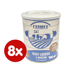 FALCO FARMKA CAT lazaccal 8x800 g