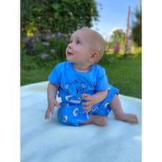 NEW BABY Gyermek nyári pizsama Dream kék - 80 (9-12m)