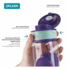 QUOKKA Splash, műanyag flakon AQUA Violet 730ml, 06953
