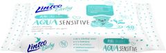 LINTEO Nedves törlőkendő Baby AQUA Sensitive, 5x48 db