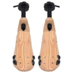 Greatstore tömör fenyőfa sámfa 2 pár cipőhöz 36-40-es méret
