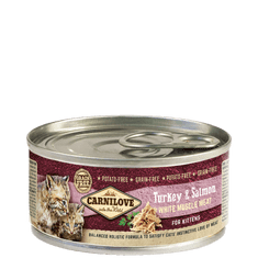 Carnilove Turkey & Salmon for Kittens 12 x 100 g